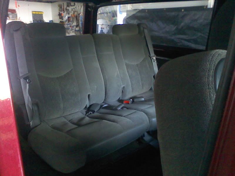 New 2nd row suburban seats The 1947 Present Chevrolet & GMC Truck